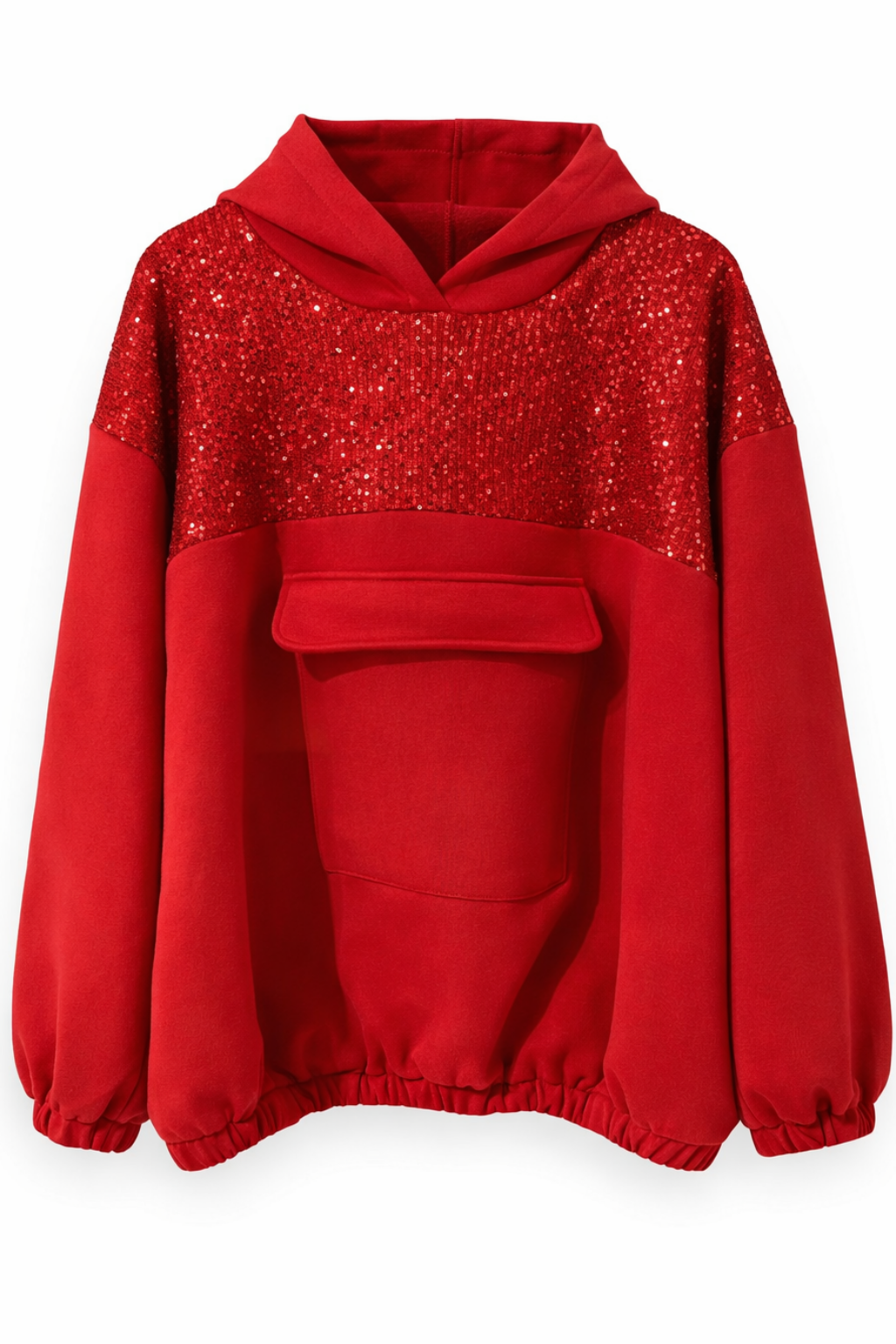 Hoodie mit Glitzer