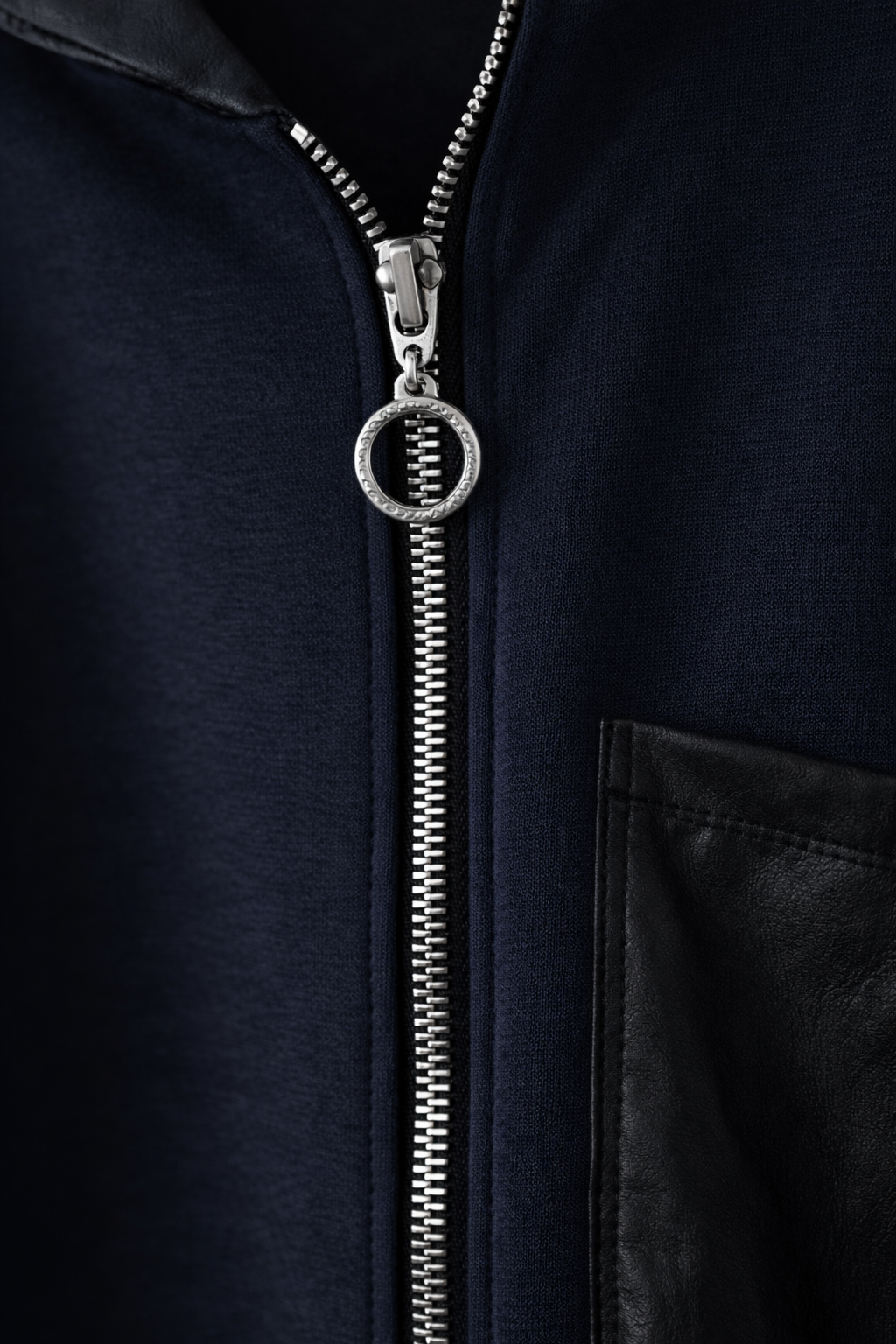 Jacke, tragbar 48-52/54, Kapuze, Reißverschluss, Taschen vorn, Wildlederimitat
