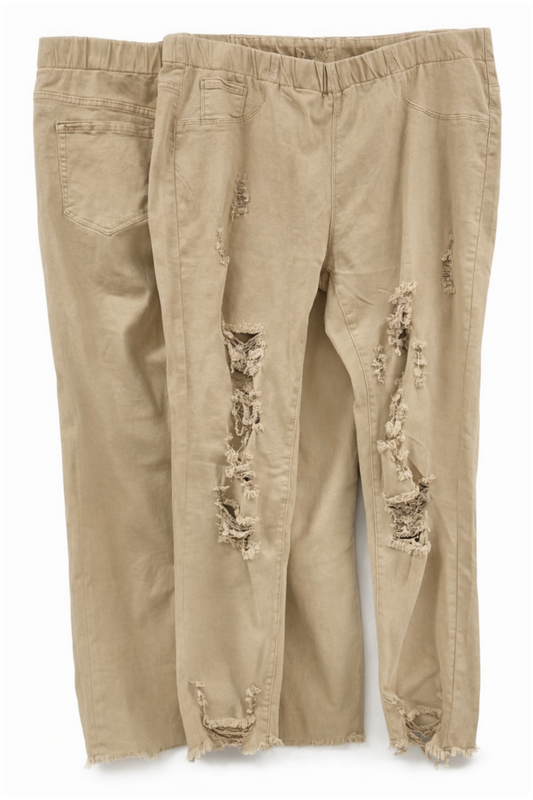 Jeans Jeggings Beige