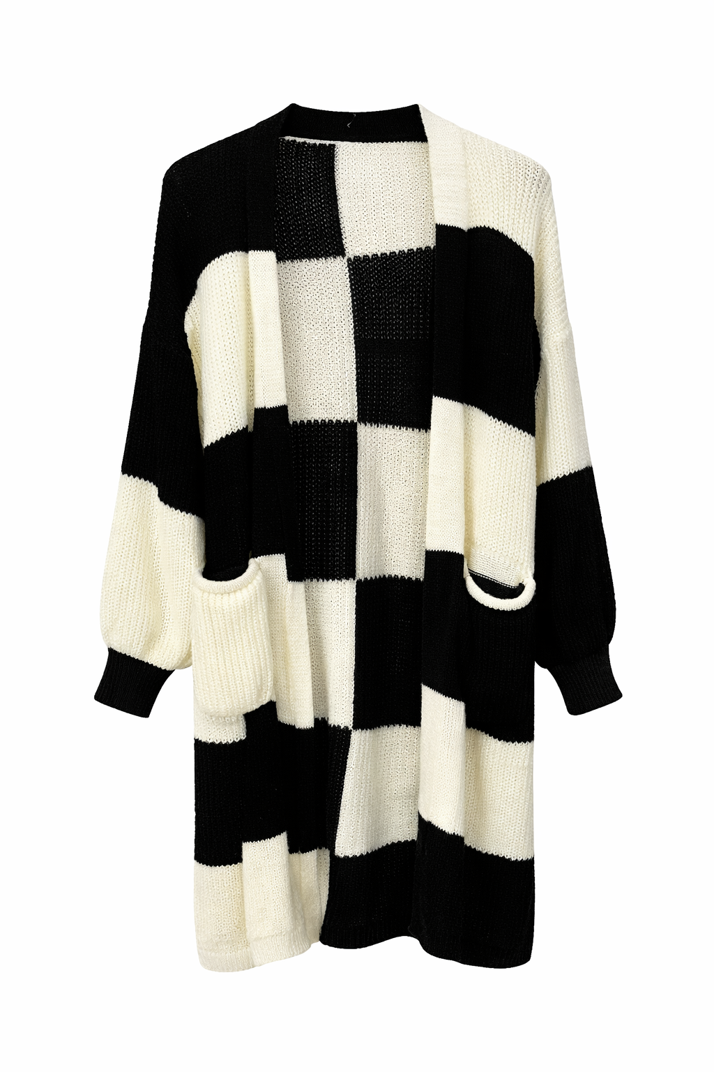 Strickjacke Schwarz